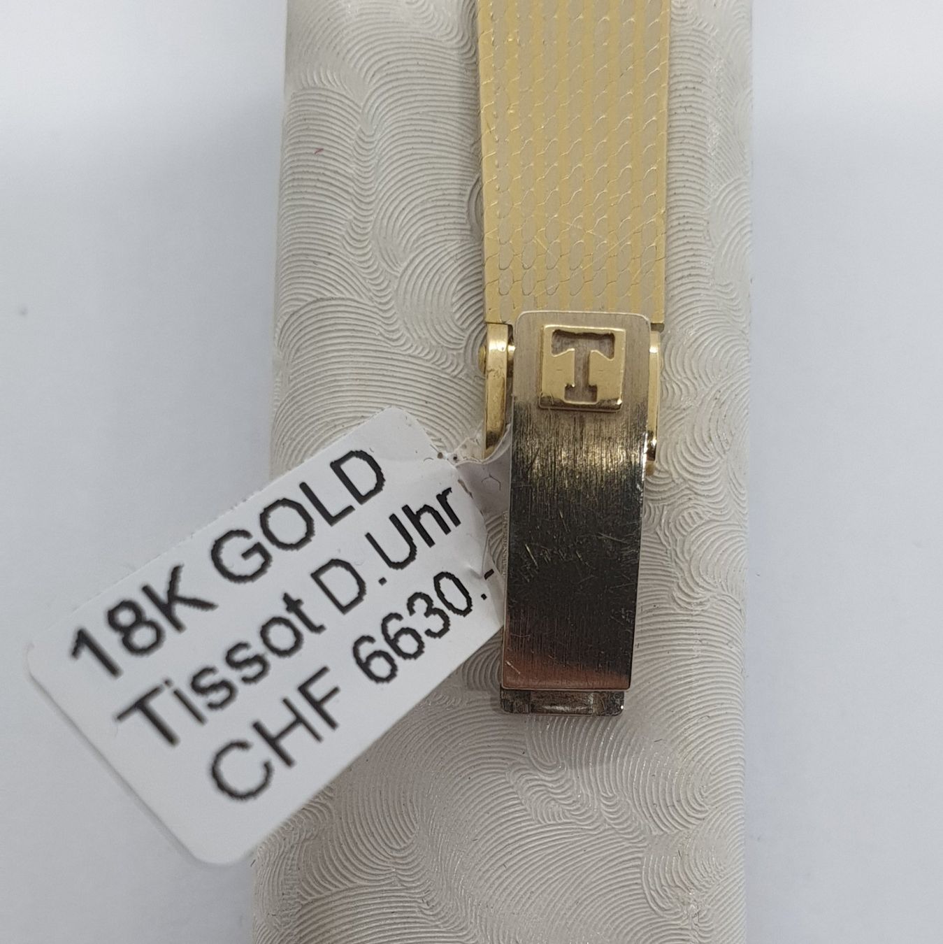 Tissot Uhren: Echt 18K Gold -Tissot Uhr – Gebraucht aus Luzern von Luzern-Goldhaus 3