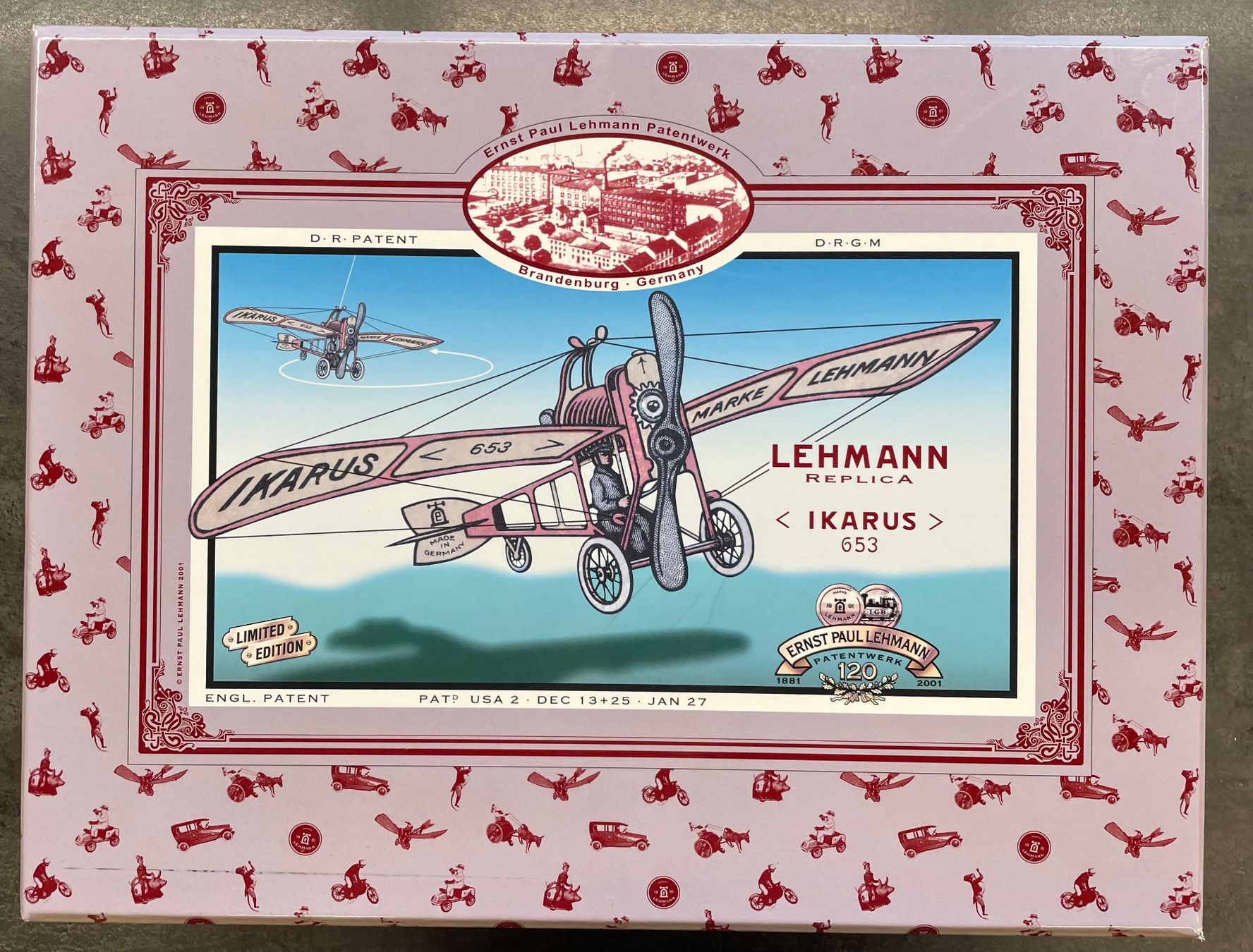 Kit di modellismo & Modellini statici: Lehmann 2149 "IKARUS 653" – Nuovo e nell'imballaggio originale da Sursee venduto da Toni-SpielSursee