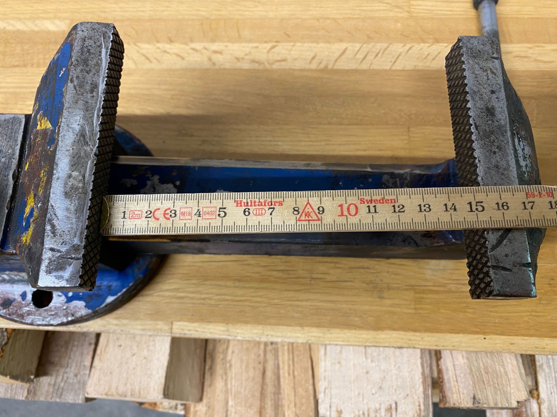 Tutti gli attrezzi: Schraubstock 115 mm Backenbreite – Usato da Schönenbuch venduto da Laubfrosch05 4