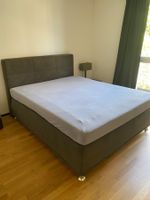 Boxspringbett in Anthrazit 160 × 200cm