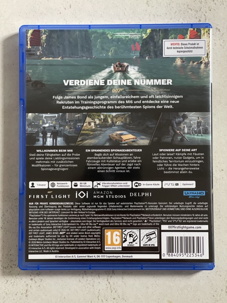 Giochi: PS5 007 First Light Spiel Top Zustand! – Nuovo (secondo la descrizione) da Nunningen venduto da HTH70 1