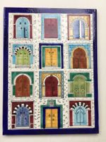 Tunisian Terracotta Ceramic Art - Doors.