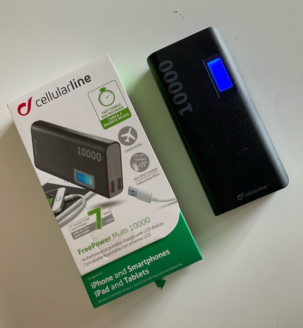 Batterie: Cellularline Powerbank 10000mAh – Nuovo e nell'imballaggio originale da Zürich venduto da dee_75my 2