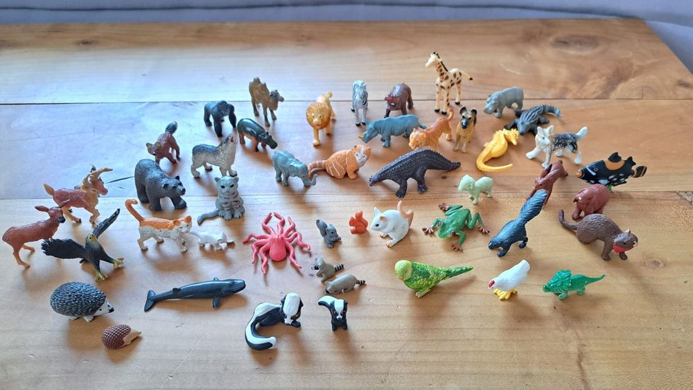 50 Tierfiguren für Systemische Aufstellungen o. für Kinder (Gebraucht ...