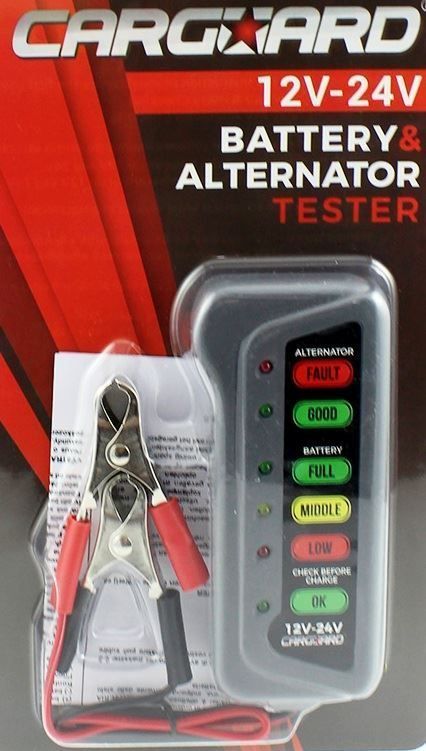 Batterie: Auto-Batterie- + Generator-Tester mit LEDs – Nuovo e nell'imballaggio originale da St. Gallen venduto da schnaeppchen-preise 3