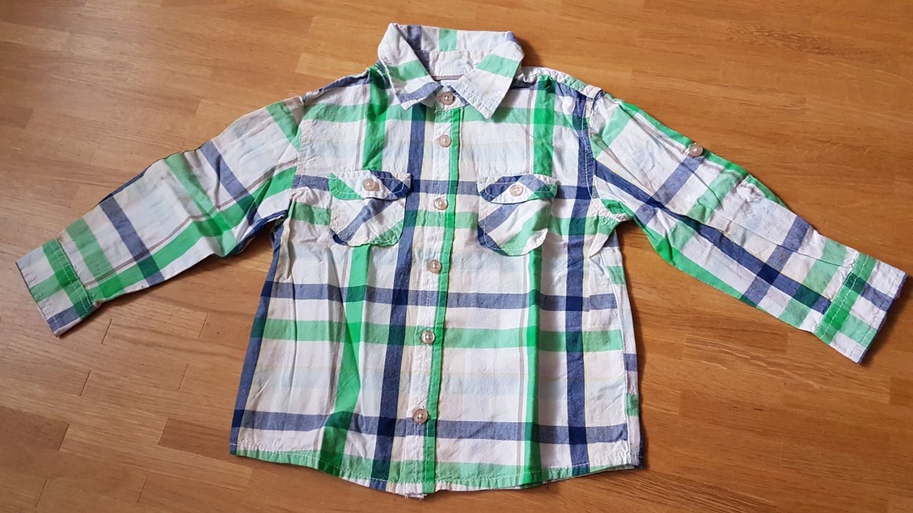 Camicie, T-shirt & Polo: Schönes Hemd Smile 92cm – Usato da Oberwil BL venduto da Manue1974