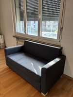 Divano letto grigio 2 posti