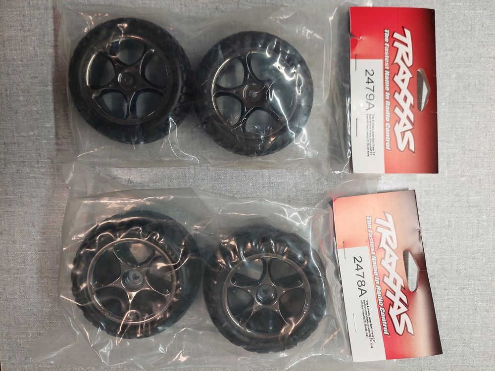 Traxxas Neumáticos En Llanta 2.8 Rxt Naranja / Anaconda ( Tsm