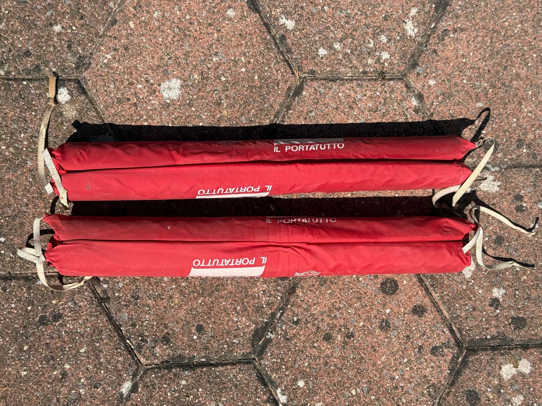 Portapacchi: 2 Stück Auflagepolster Dachträger – Usato da Hubersdorf venduto da Gewonnen 4