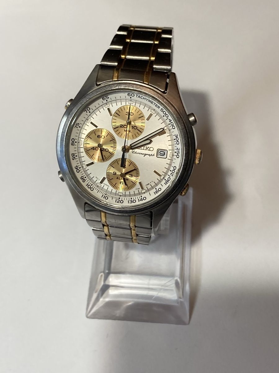 Seiko Uhren: Seiko  Chronografh Quartz 39 mm – Gebraucht aus Glattbrugg von vintagemania 3