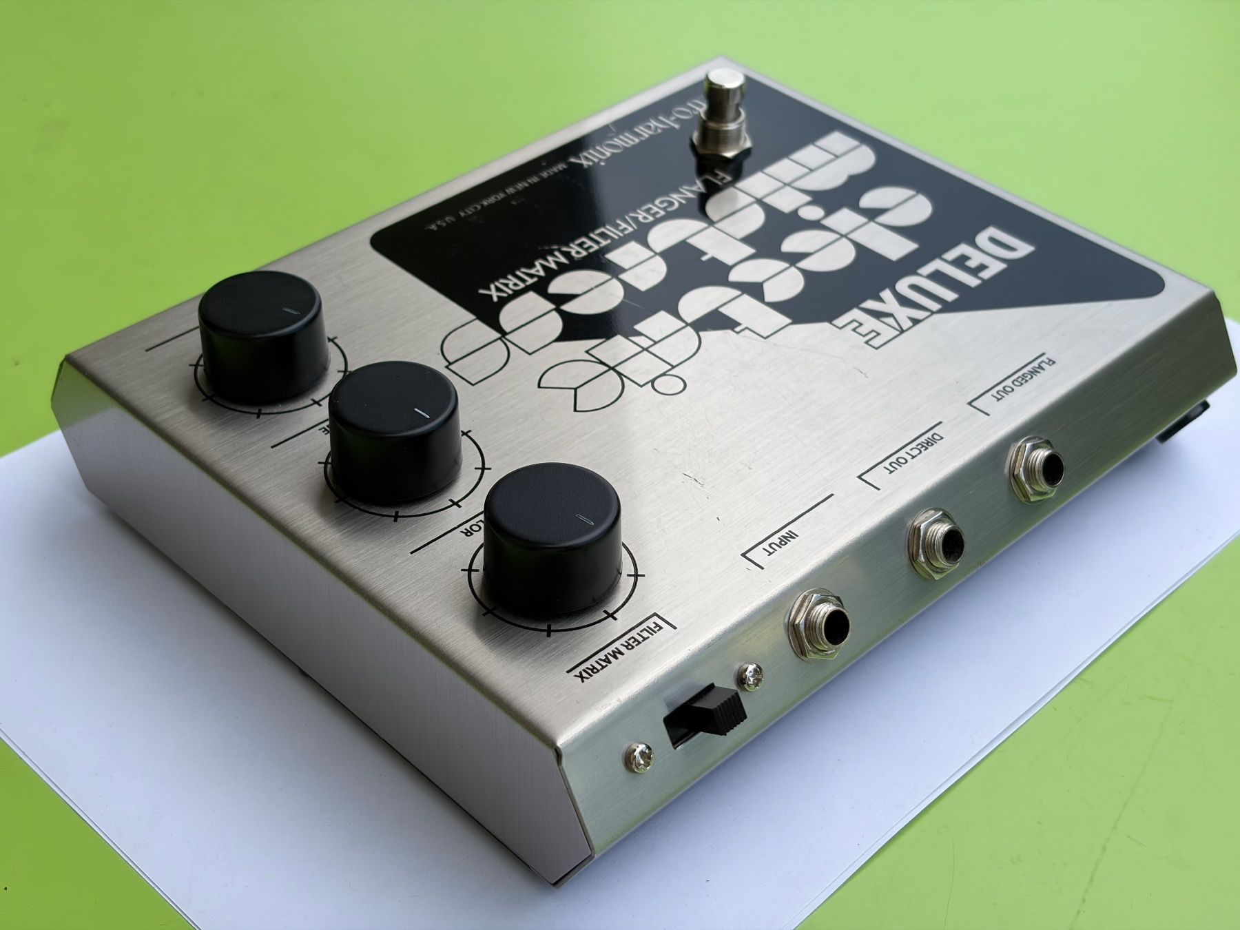 Electro-Harmonix Strumenti musicali: Electro-Harmonix Deluxe Electric Mistress Big Box – Usato da Zürich venduto da Olivier009 1