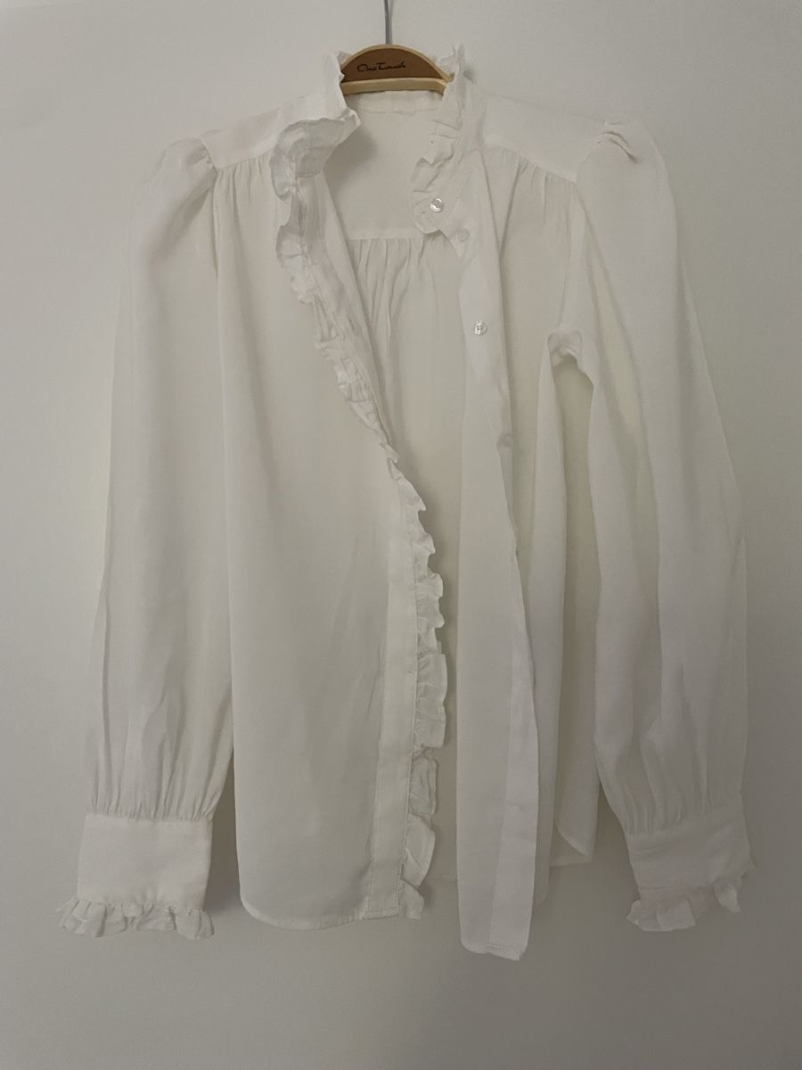 Camicette: Elegante Bluse in Creme Gr S – Usato da Glis venduto da taisiya078