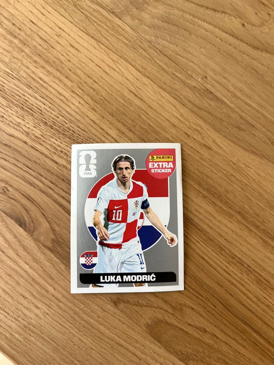 Panini Carte collezionabili: Luka Modric Panini Extra Sticker Silber – Nuovo (secondo la descrizione) da Thalwil venduto da RJ17