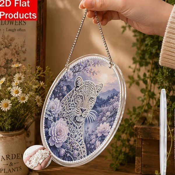 Kit bricolage: Diamond Painting Aufhänger Leopard – Nuovo e nell'imballaggio originale da Obergösgen venduto da Diamond-Painting 3
