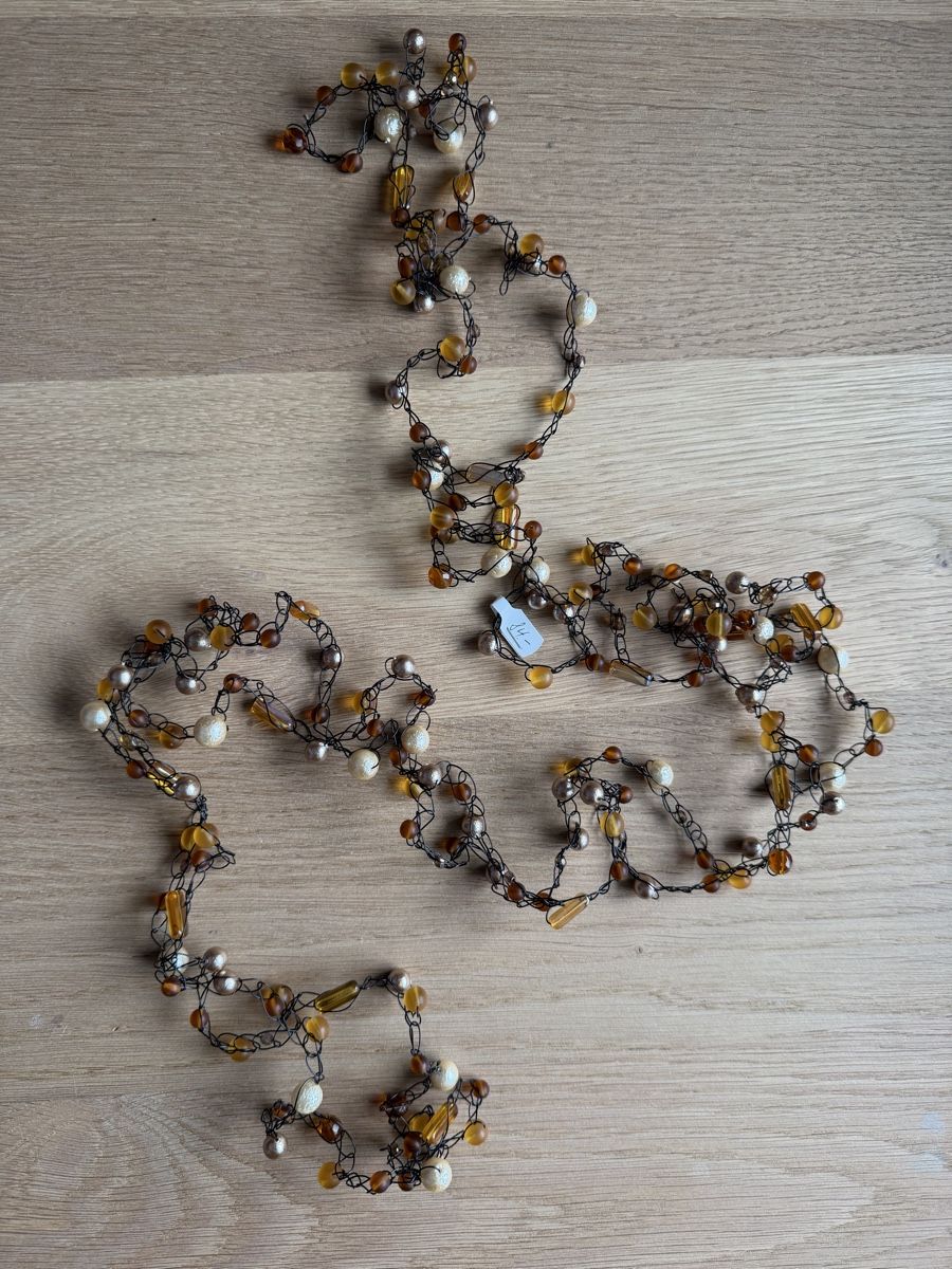 Ketten: Vintage Kette in Herbstfarben, neu – Neu (gemäss Beschreibung) aus Obfelden von RichardS. 3
