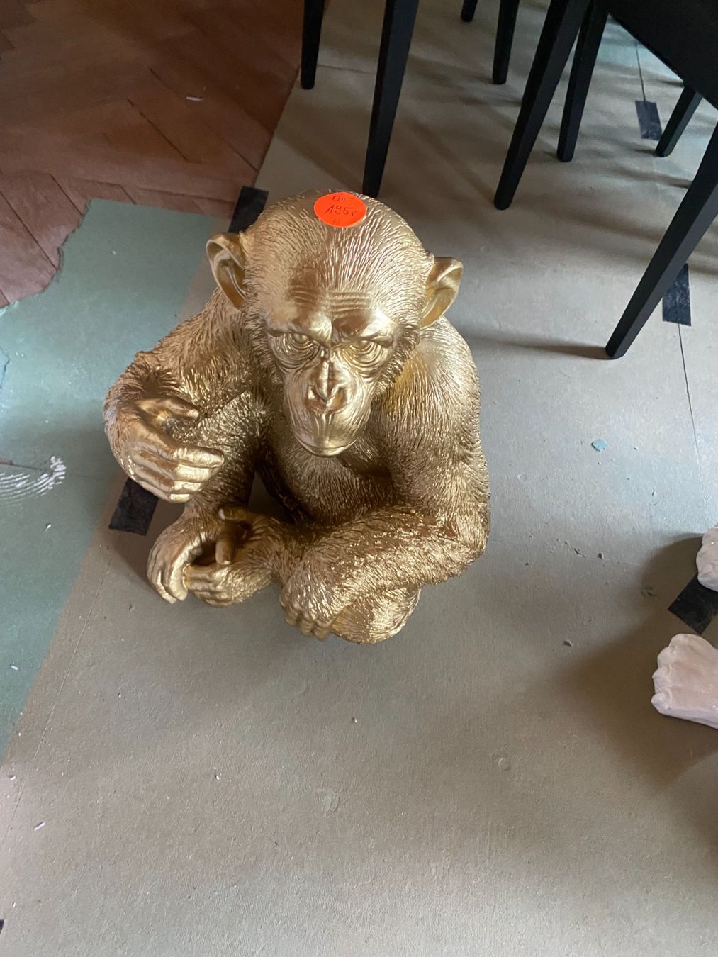 Sculture & Statue: Skulptur / Figur Affe Goldfarbig / NEU – Nuovo (secondo la descrizione) da Liestal venduto da dev_qcm9 1