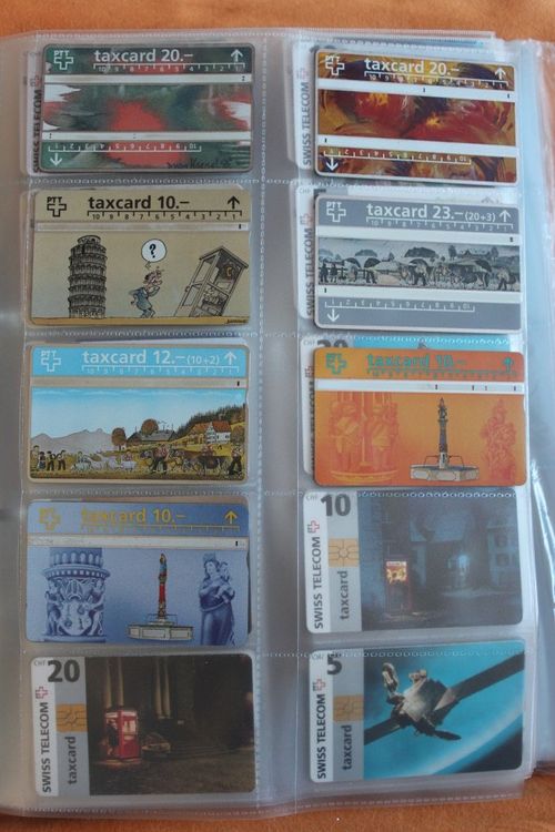 Cartes de téléphone: Grosse Tax Card Kollektion – D'occasion à Zürich par Mark_Hi-Tech 3