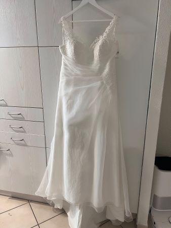 Wunderschönes Brautkleid, Gr. 44 elfenbein, Top Zustand!