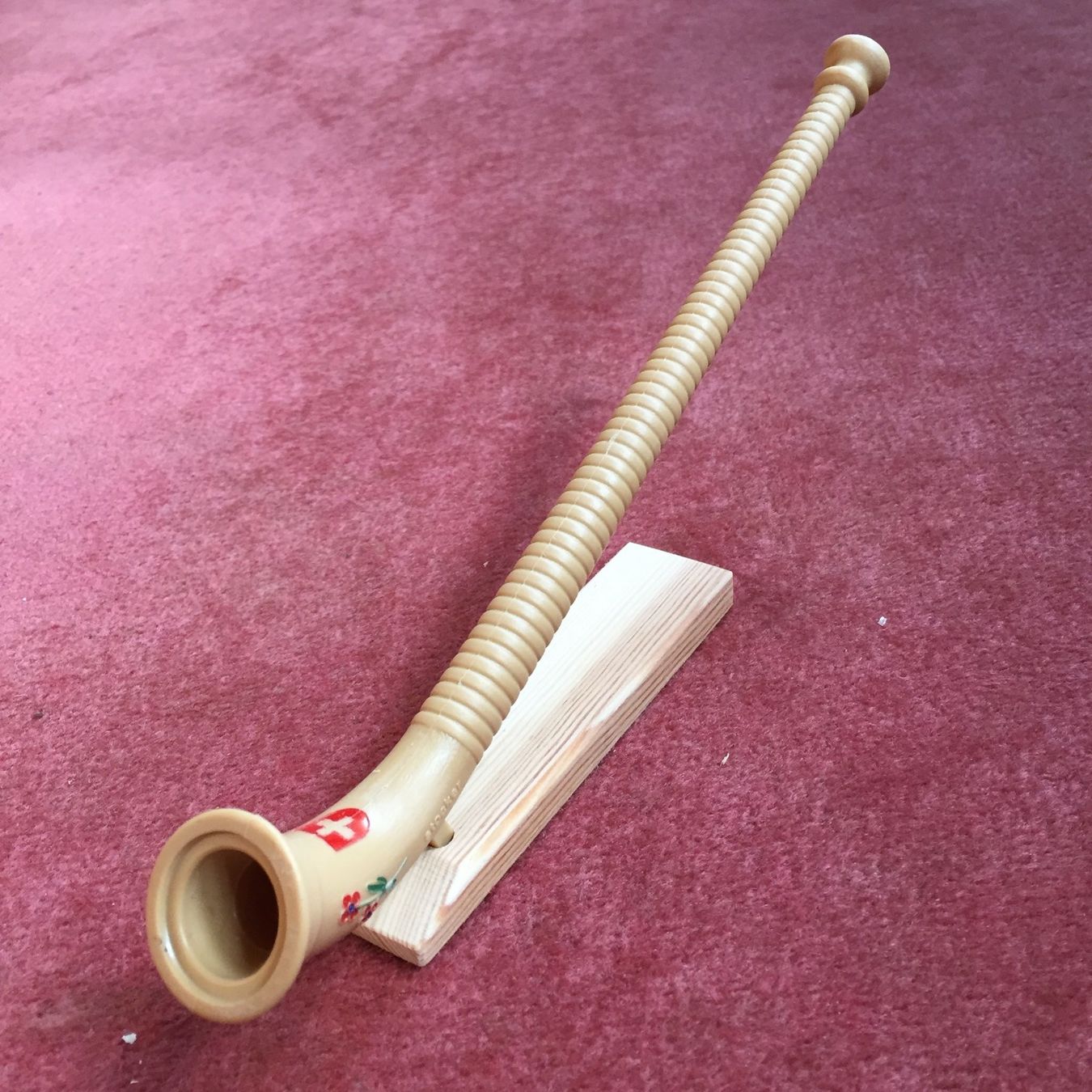 Toutes les décorations: Alphorn-Miniatur – Neuf avec emballage d'origine à Kriens par Alphornbau-Stocker 1