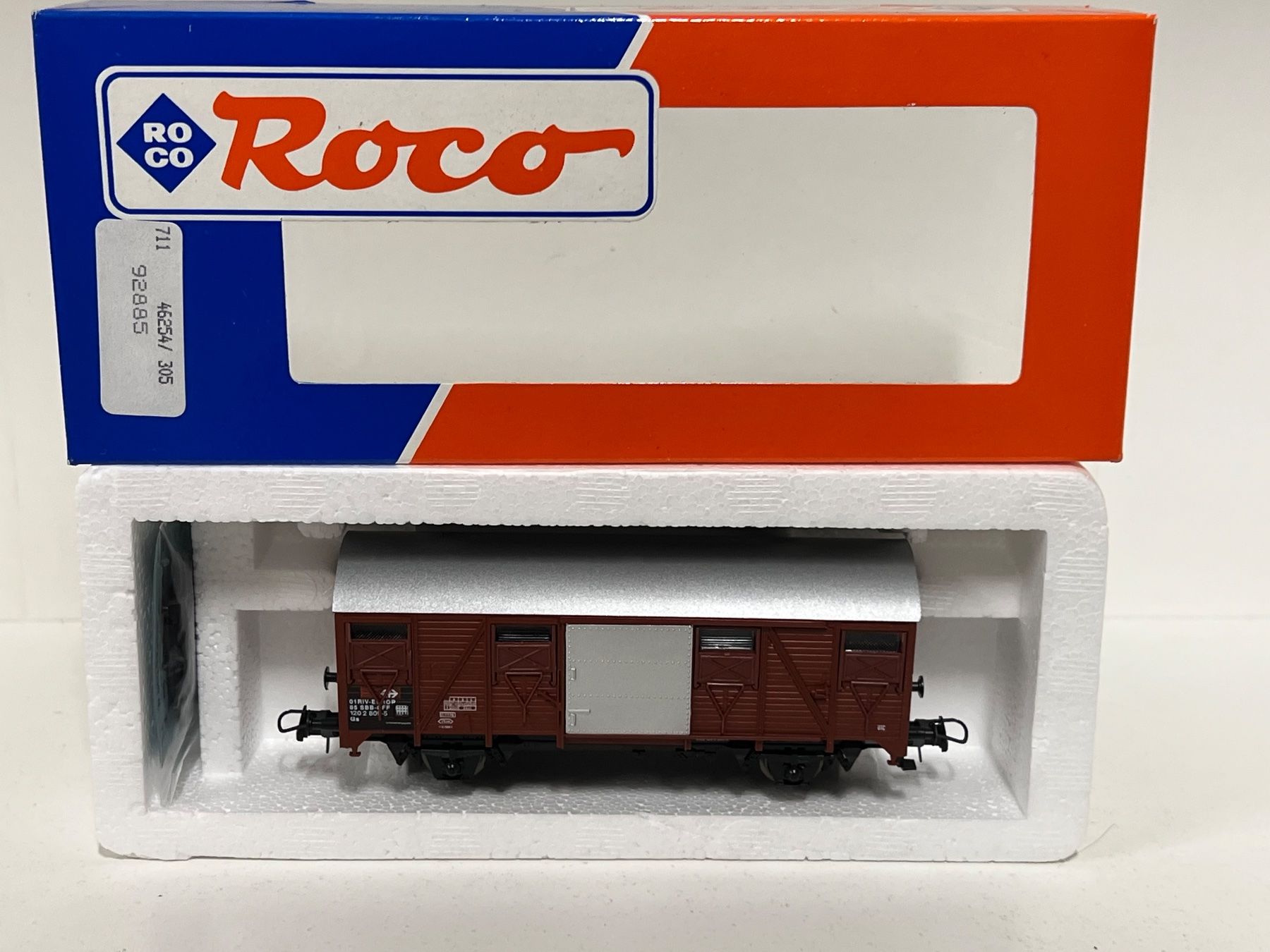 Roco Modellini di ferrovie: Roco 46254 Güterwagen SBB-CFF H0 DC – Nuovo e nell'imballaggio originale da Geroldswil venduto da TopTrain54