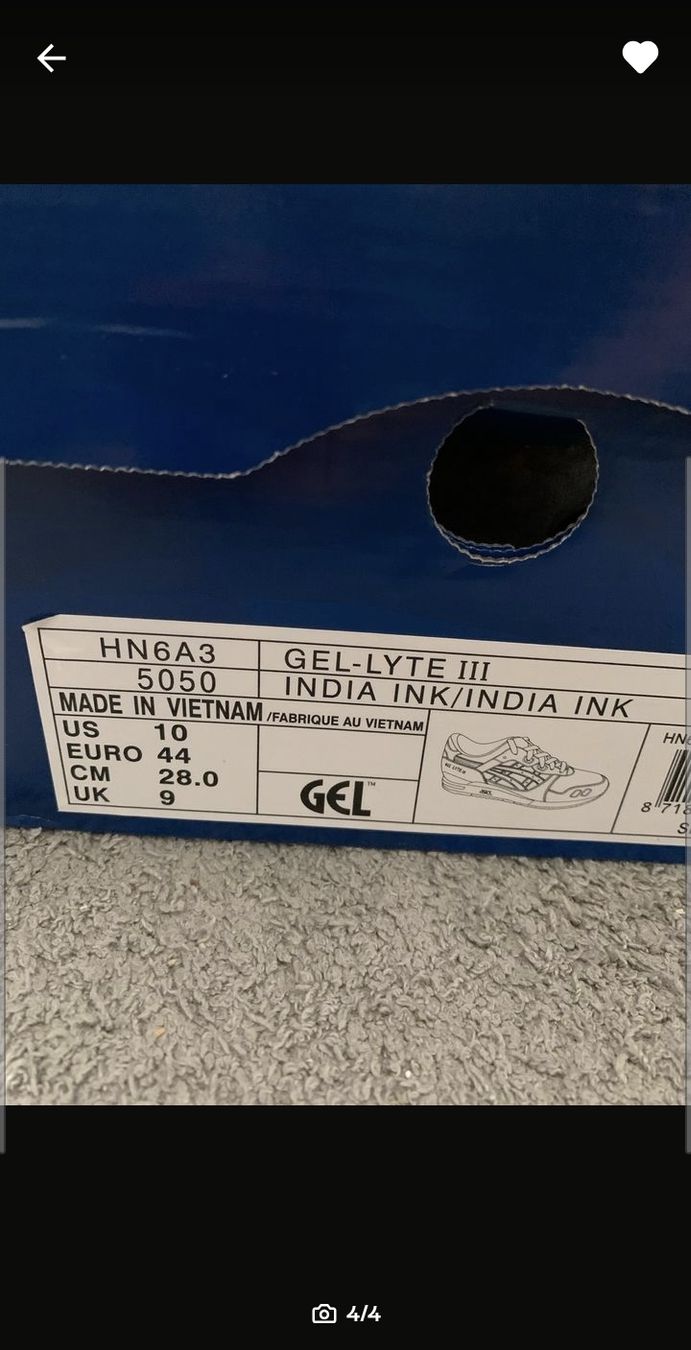 Asics Scarpe da uomo: Asics GEL-LYTE III Sneaker - neu – Nuovo e nell'imballaggio originale da Zürich venduto da Lx 3