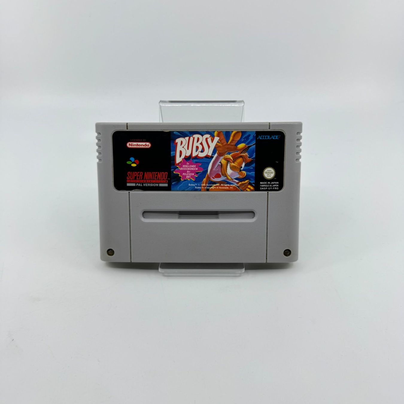 Spiele: Bubsy (Super Nintendo Snes) – Gebraucht aus Herisau von Seyashop1