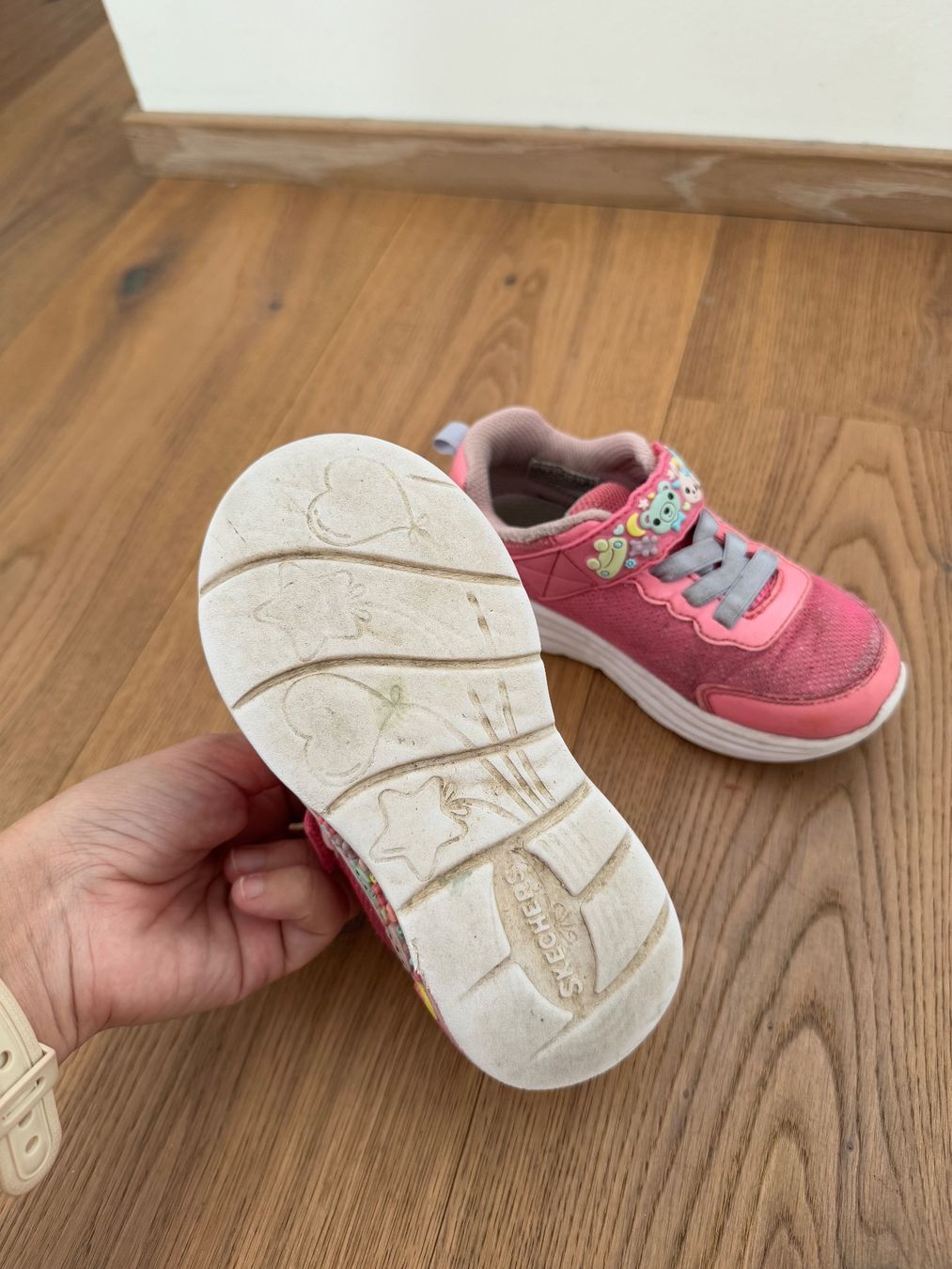 Skechers Scarpe per ragazze: Skechers Sneaker Gr. 26, rosa – Usato da Triesen venduto da atos87 2