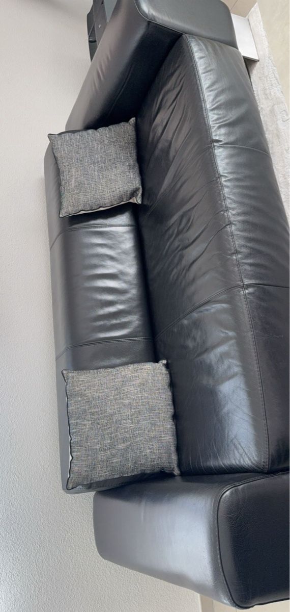Sofas: Echte Leder Sofas von Möbel Ferrari – 2er & 3er Sofa – Gebraucht aus Winkel von Mehmetekenn7 1