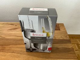 2 Spiegelau Capri Champagnergläser neu/ 2 flûtes neuves