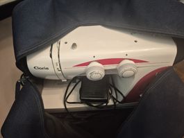 Nähmaschine Clarie Limited Edition mit Tasche - wie neu