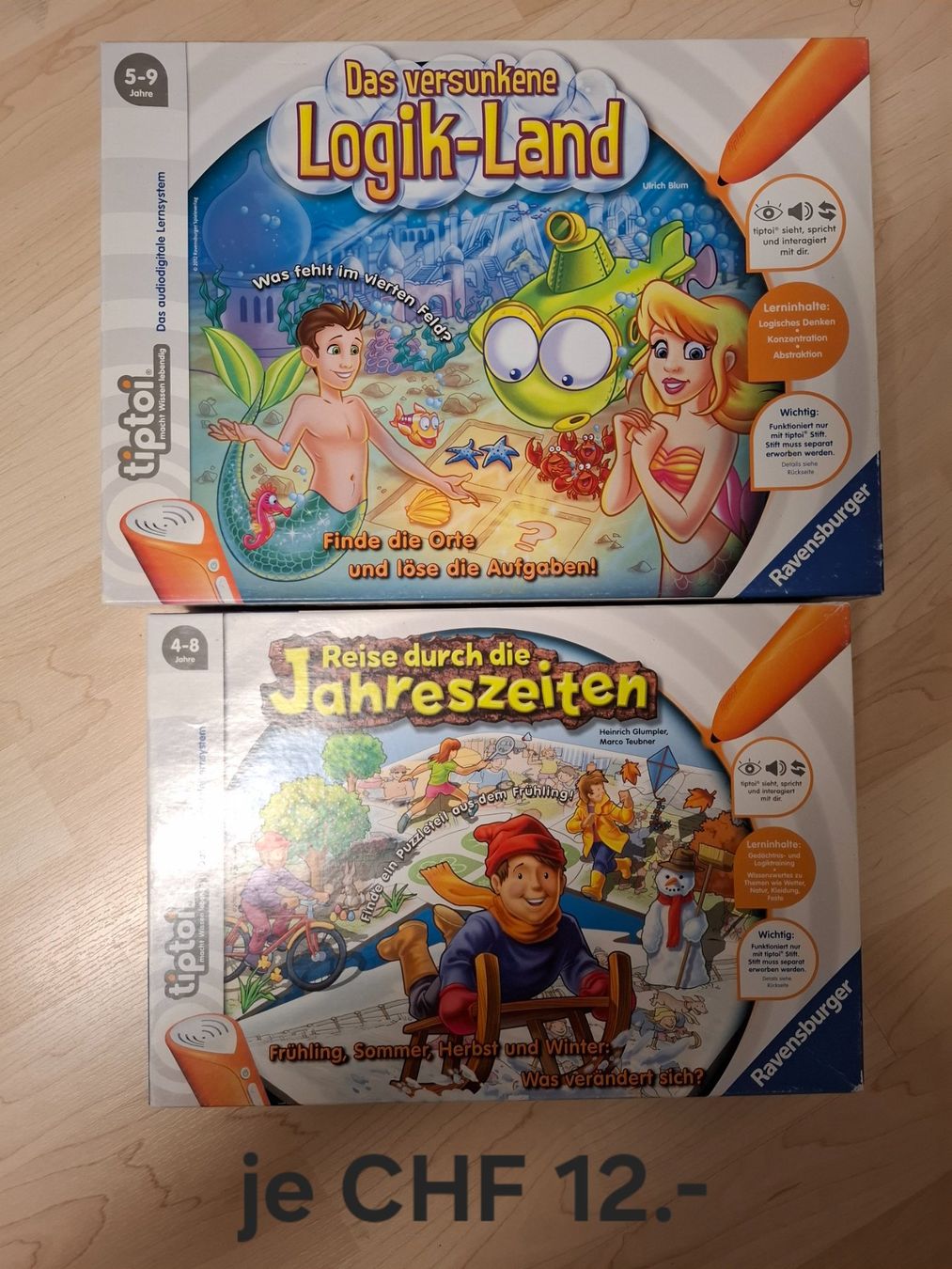 Tiptoi Giocattoli: Tiptoi Set Spiele und Tasche – Usato da Orpund venduto da tosa_stu