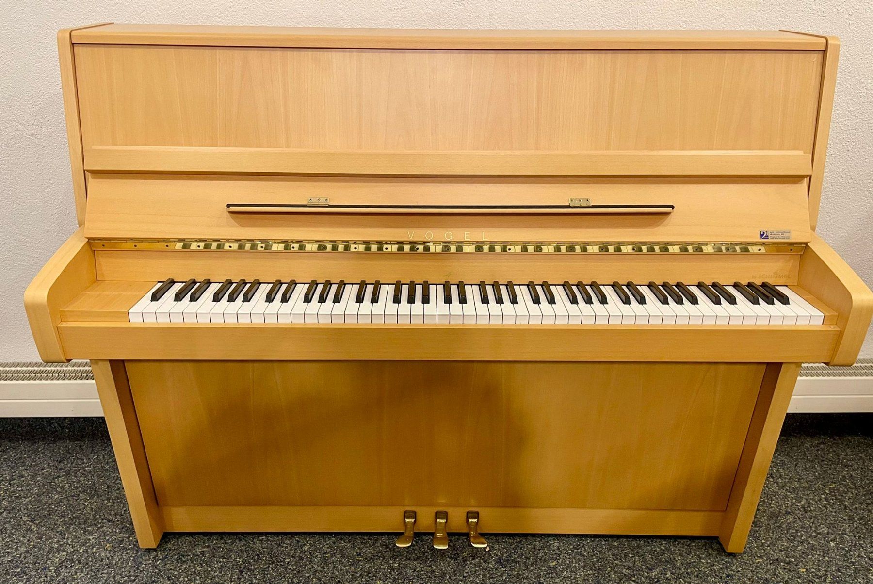 Musikinstrumente: Piano Vogel V115 Occasion – Gebraucht aus Aarau von MusikhausZNAarau