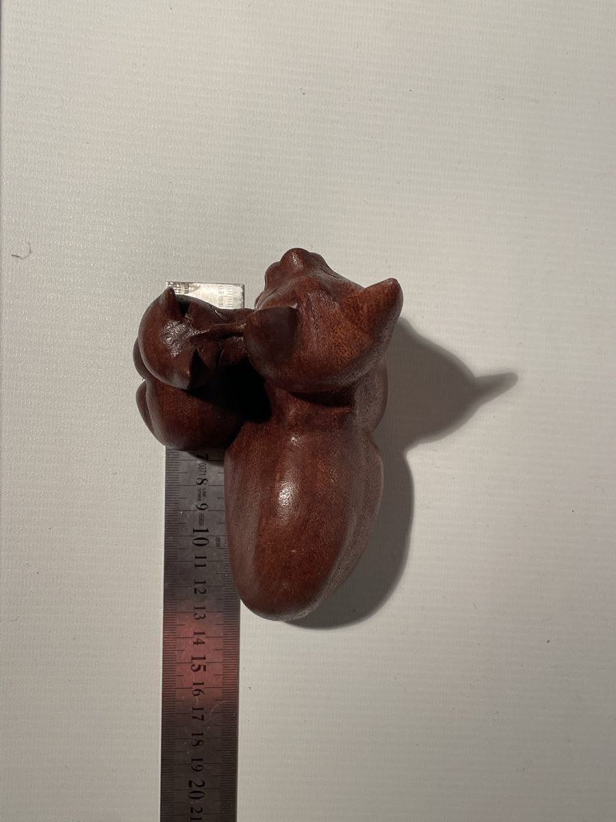 Figuren: Statues- pack 2 chats sculptés à la main  – Neu (gemäss Beschreibung) aus Renens VD von sas_6vhd 7