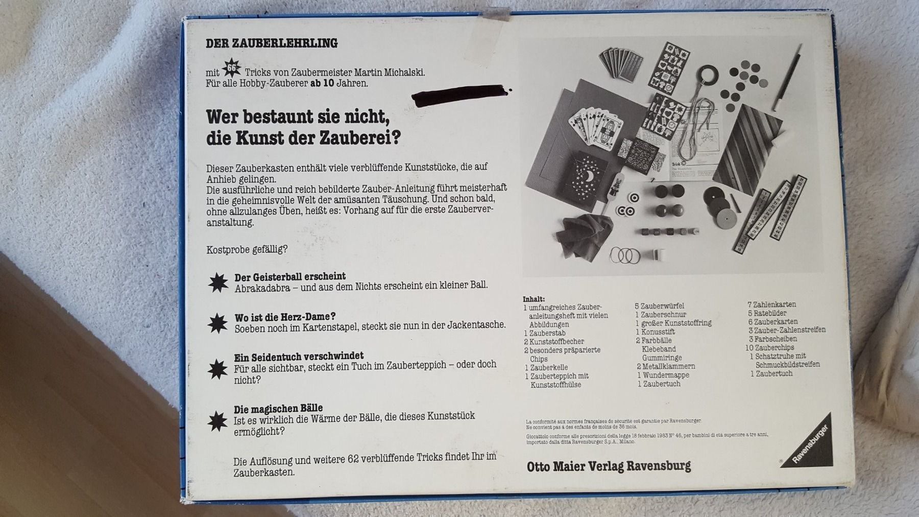 Ravensburger Spiele: Zauberlehrling, Ravensburger – Gebraucht aus Schönengrund von Liane63 7