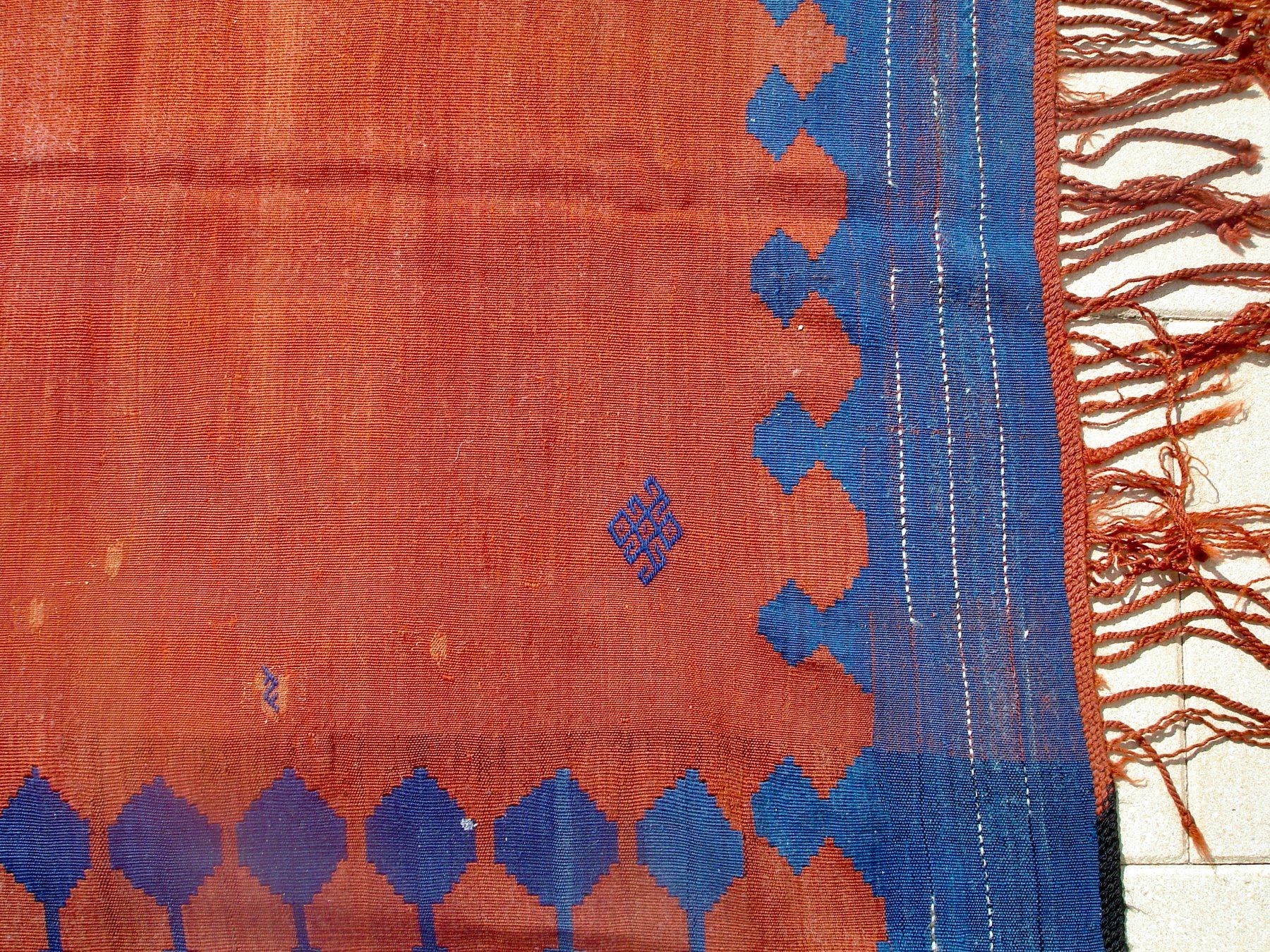 Kelim Tappeti: Kelim antik, um 1900, 200 x 188 cm – Usato da Bolligen venduto da JaMiJe 2