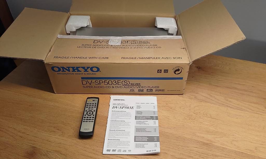 Onkyo Multimediaplayer & Streamer: CD/DVD-Player ONKYO DV-SP503E – Gebraucht aus Basel von langga9 7