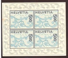 STICKEREIBLOCK POSTFRISCH