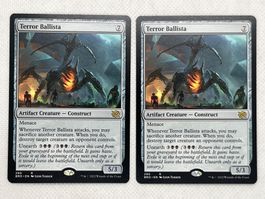 2x Terror Ballista Magic the Gathering Karte