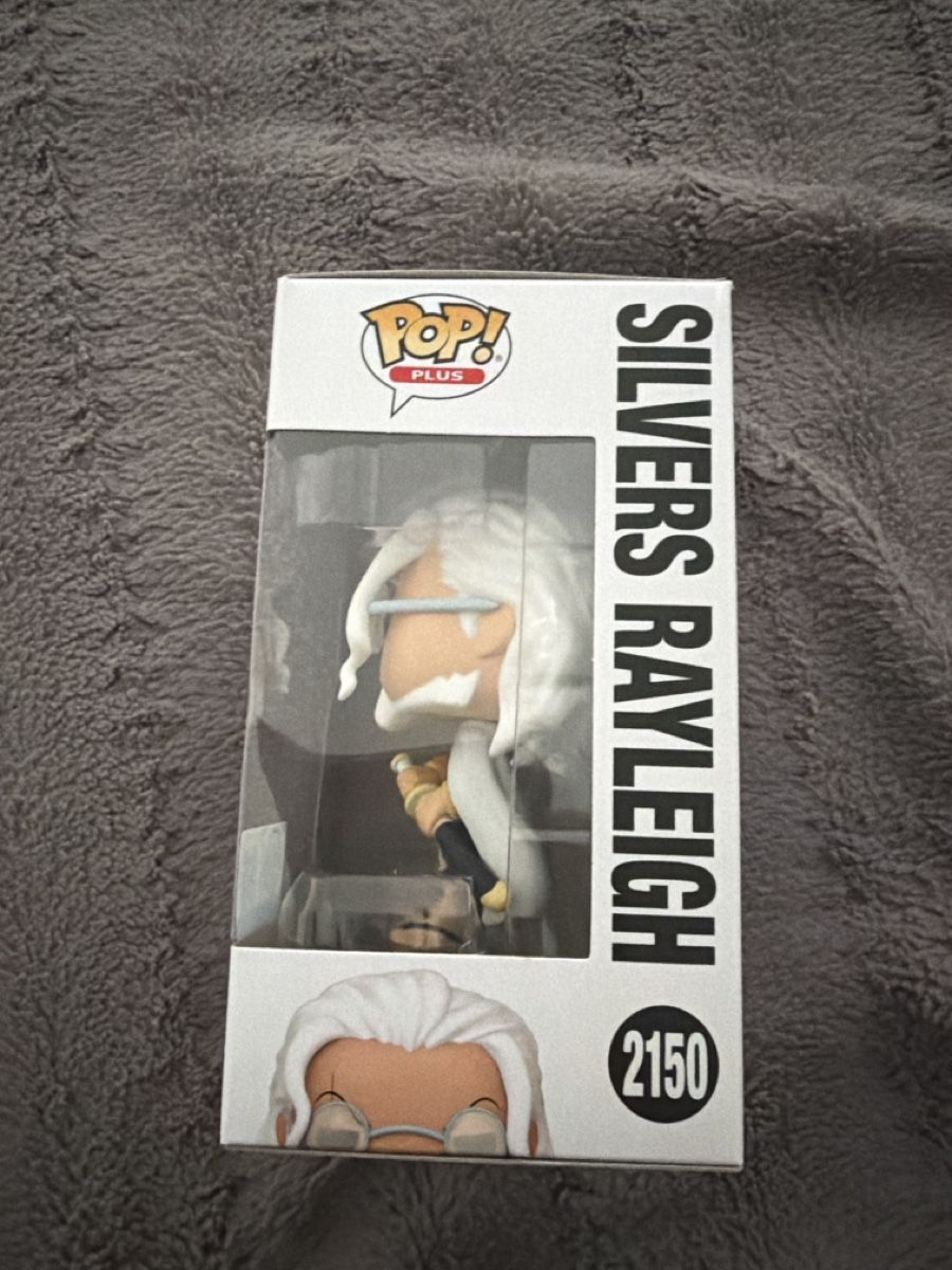 Funko Statuette: Silvers Rayleigh funko Pop plus Figur – Nuovo e nell'imballaggio originale da Winterthur venduto da ard_9xbm 1