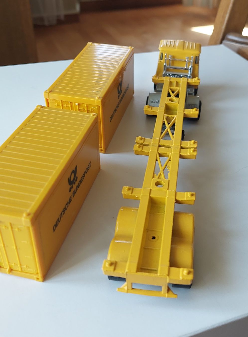 Modellini d'auto: Scammell Crusader  Container-Sattelzug Deutsche Post 1973 – Nuovo (secondo la descrizione) da Veltheim AG venduto da fredy_richner 5