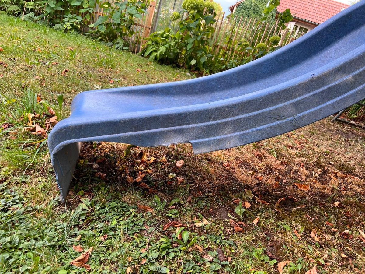 Scivoli: Kinderrutsche blau Kunststoff gebraucht – Usato da Wetzikon ZH venduto da Supertschegger 4