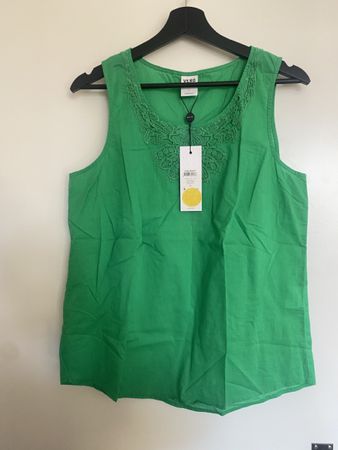 VERO MODA Grünes Top Gr. L - NEU mit Etikett