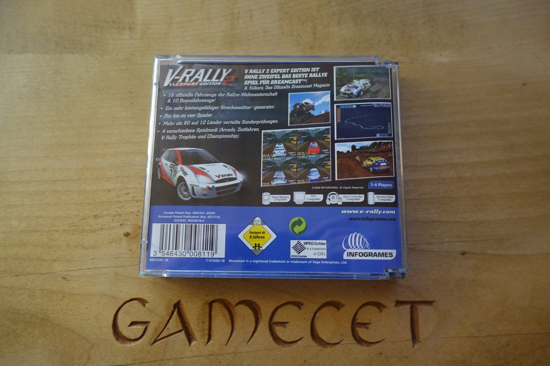 Sega Giochi: V-Rally 2: Expert Edition – Usato da Steinach venduto da Gamecet 2