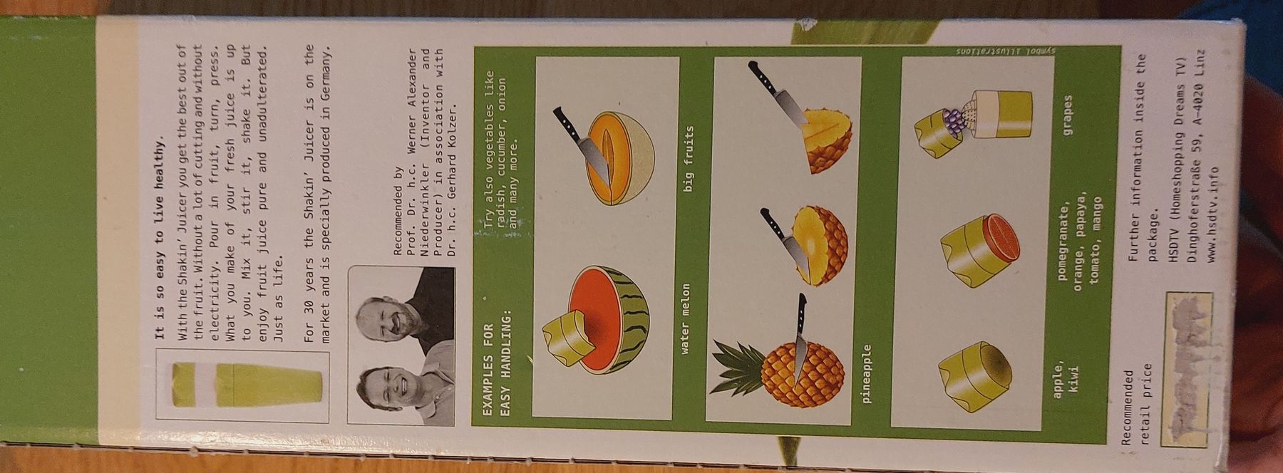 Elettrodomestici da cucina: Shakin' Juicer Entsafter – Usato da Kloten venduto da Angihu 1