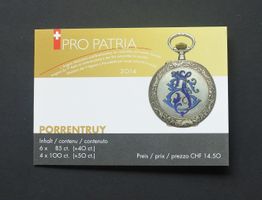2014 Pro Patria Markenheftchen **