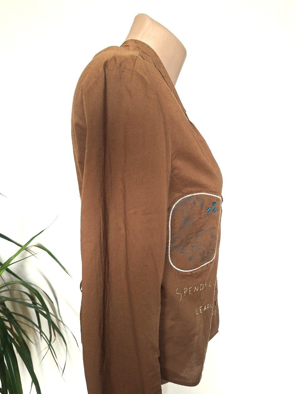 IKKS Blusen: Chemisier IKKS Caramel – Patchwork & Broderies– Taille M – Gebraucht aus boudry von Let_20 3