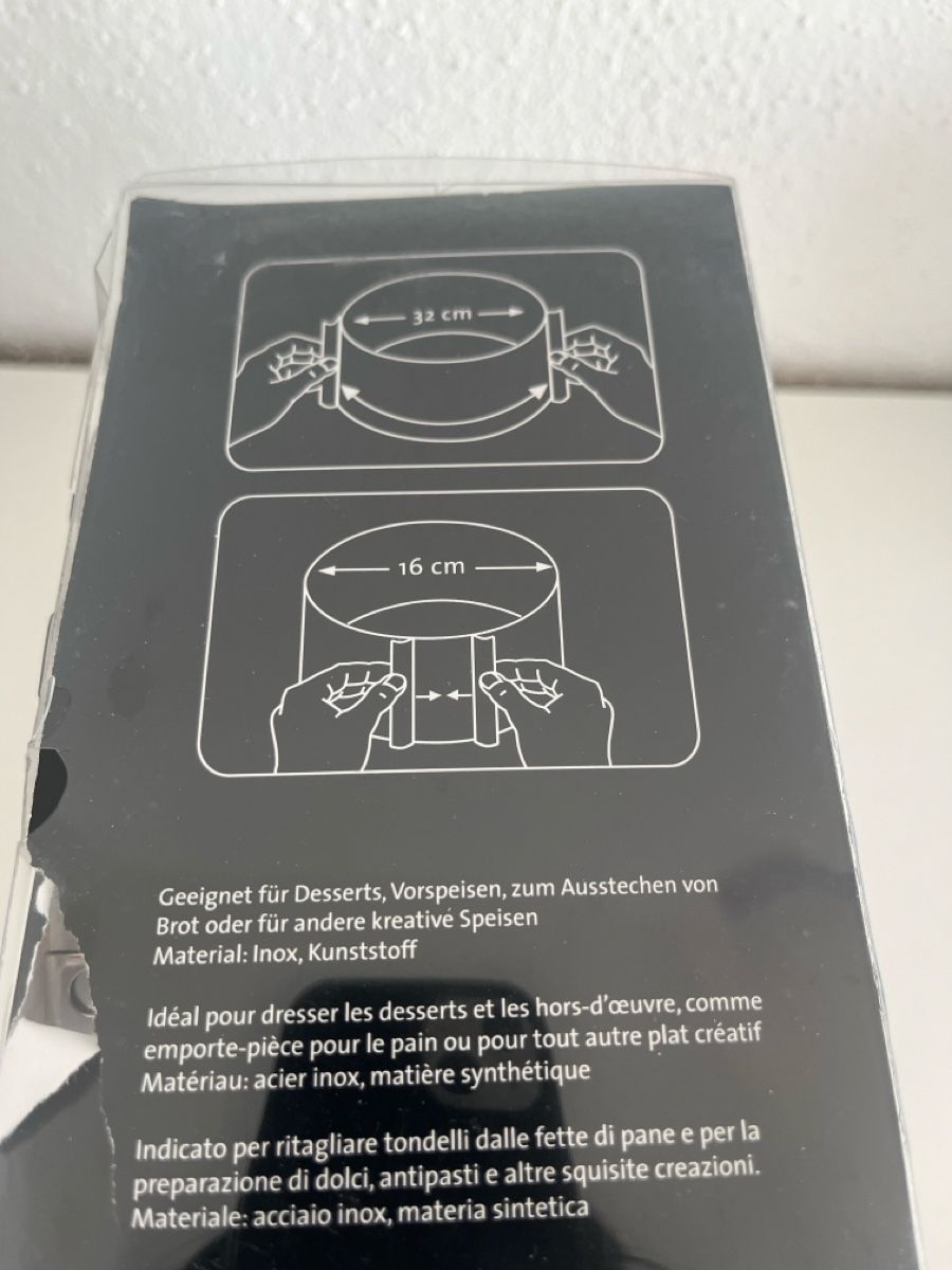 Migros Teglie da forno: Tortenring  16-32cm – Nuovo (secondo la descrizione) da Herrenhof venduto da Einkaufswagen01 1