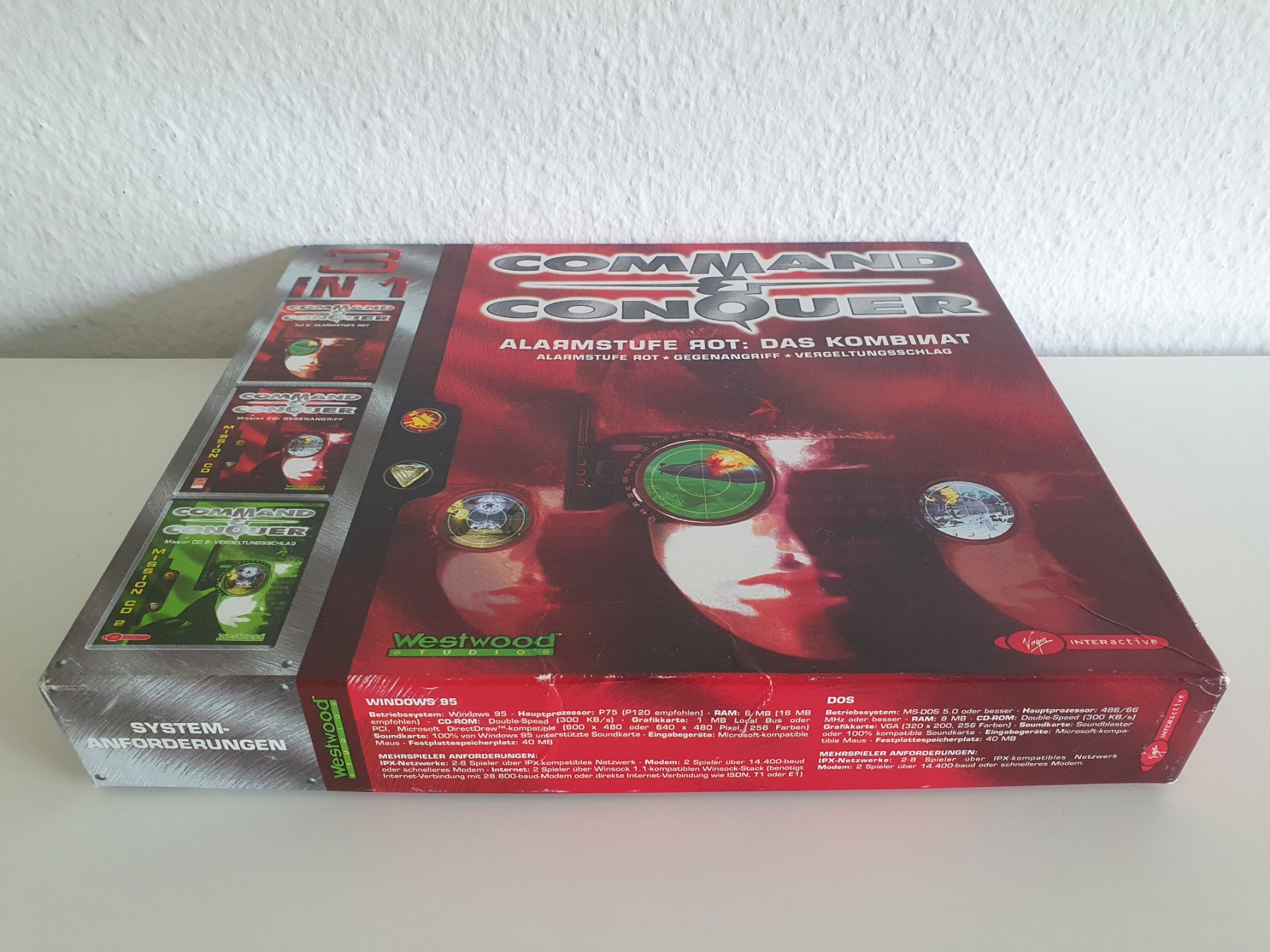 Giochi: PC Game Command & Conquer Alarmstufe Rot Kompendium Big Box – Usato da Greifensee venduto da perfectioN88 2