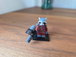 Lego Marvel Minifigur Rocket Raccoon
