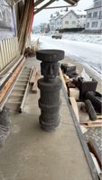 Antike Steinskulptur mit filigranen Mustern, Rarität!
